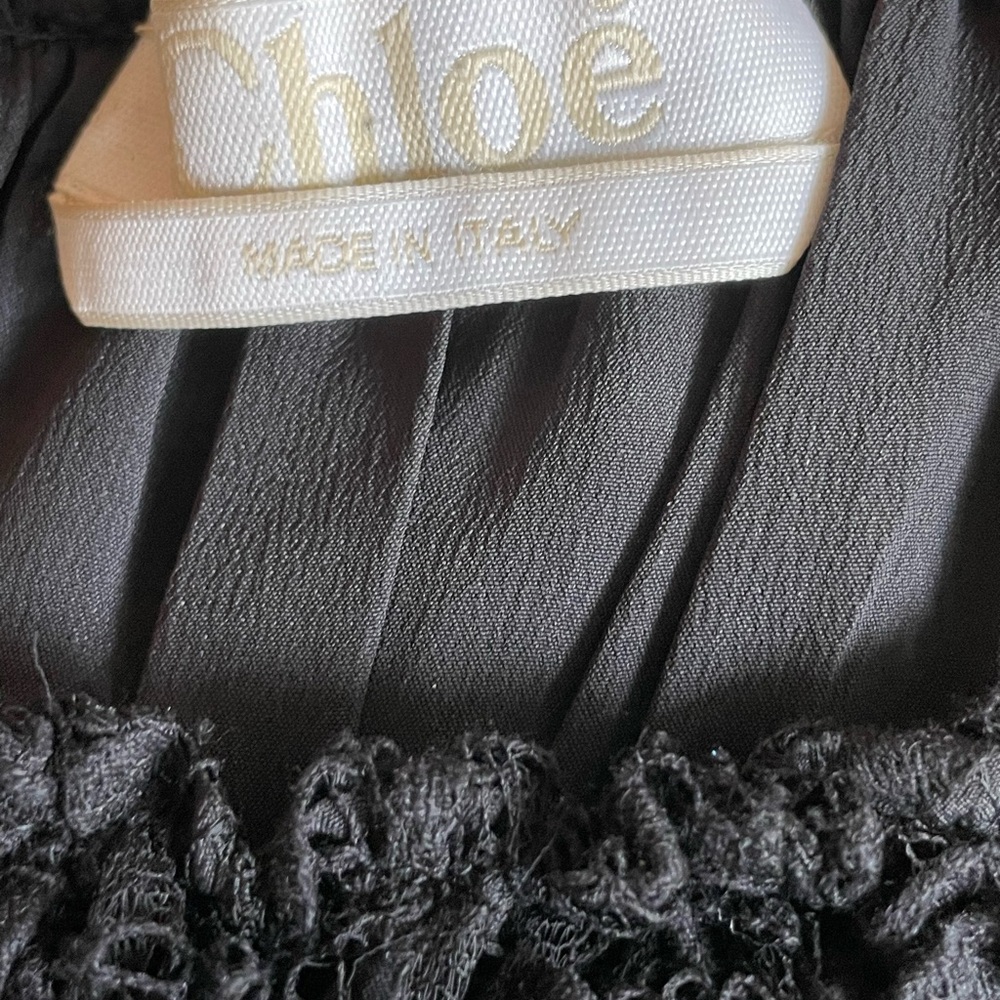 Chloe Runway Black Lace Dress - Picture 7 of 7